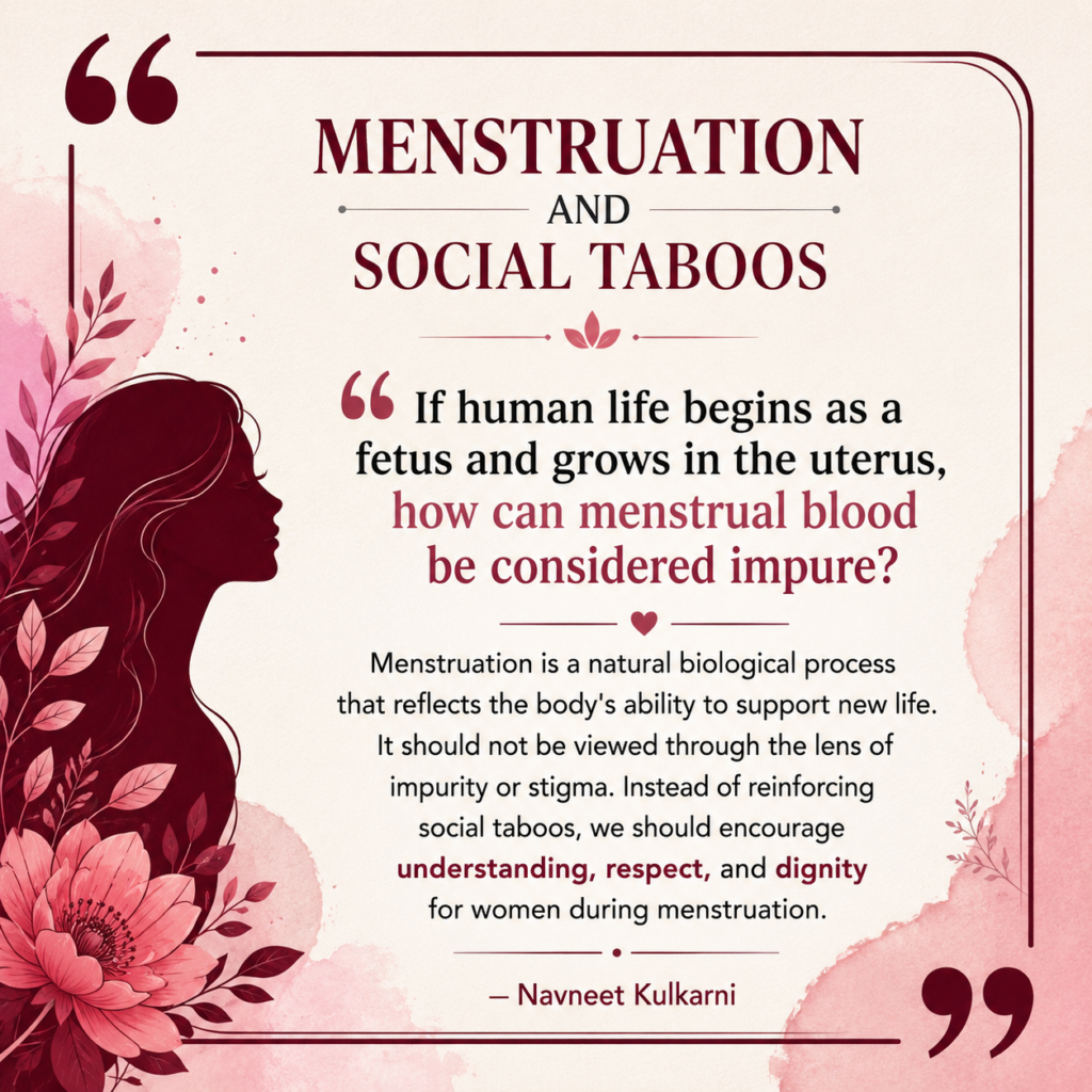 Menstruation and Social Taboos